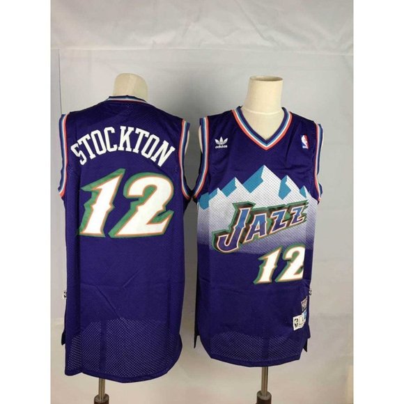 john stockton mitchell and ness jersey